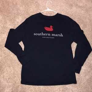 Southern Marsh Long Sleeve Pocket Tee